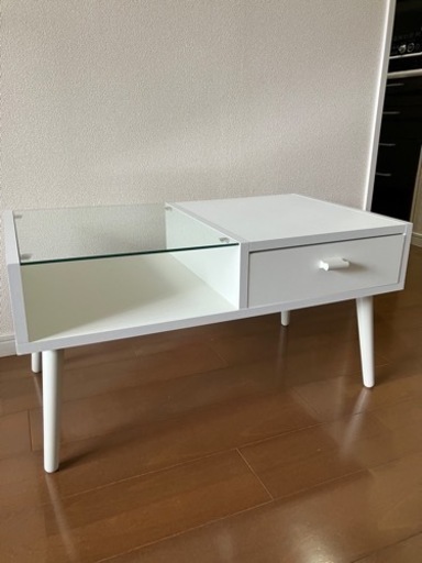 センターテーブル収納付き　美品！