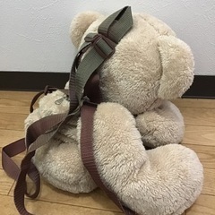 クマさんリュックの画像