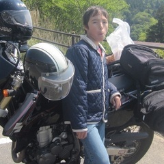 スズキDSR400SMラックとバッグの画像