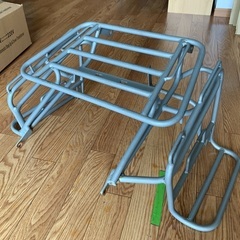 スズキDSR400SMラックとバッグ