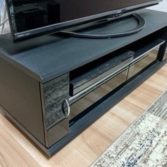 【東京都台東区】テレビ台　115cm　40～47型用　FG1150BRの画像