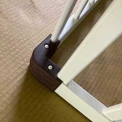 キャンセル販売再開 4枚組ベビーサークルホワイト茶の画像