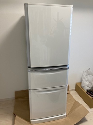 三菱　冷蔵庫3ドア　335l