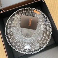 ガラス皿　ナハトマン　ボサノマ　25cmの画像