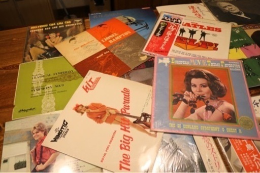 昭和レコード　ビートルズ他レア品多数