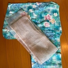 浴衣　へこ帯付き