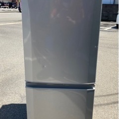 2ドア冷蔵庫　MITSUBISHI ELECTRIC MR-P15Y リサイクルショップ宮崎屋　佐土原店22.6.22F