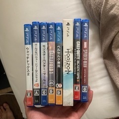 ps4 ソフト付き　動作異常なし　500GBの画像