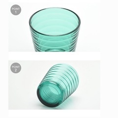 新品未使用　イッタラ アイノアールト グラス 220ml 4個セット iittala aino aalto アイノ アアルト　コップ ガラス タンブラー 皿 食器 ペアグラス コップ キッチン 誕生日プレゼント ギフト おしゃれの画像