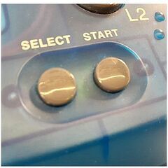 🕹【PS2＆PS1用 コンパクトジョイスティック HORI】クリアブルー コントローラー プレイステーション 札幌 北20条店の画像