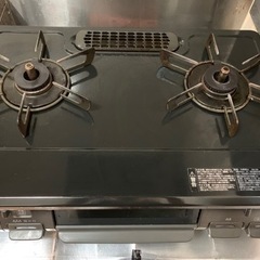【引き渡しきまりました】リンナイ　プロパンガス　ガスコンロ　二口