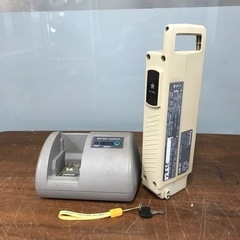 取引場所　南観音　K2206-814 ★値下げ★サンヨー エネループアシスト自転車 26インチ 鍵付き【現状渡し】の画像