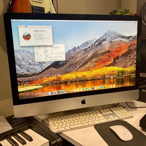 iMac 27インチ（Late2012）3.4Ghz intel Corei7 キーボード付き