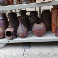 備前焼　花瓶差し上げます