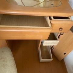 （お取引中）大塚家具の鏡台　ドレッサー　6/30までの画像