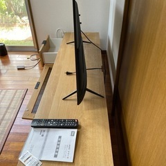 値下げしました。【中古】テレビ＆テレビボード　セット価格の画像