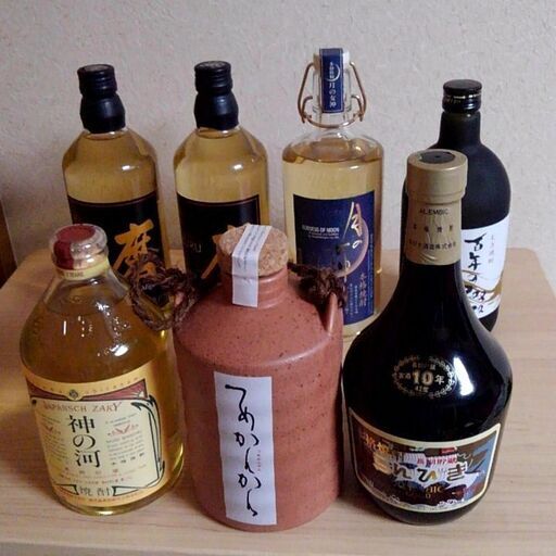 長期熟成麦焼酎 らんびき 月の女神 薩洲濵田屋伝兵衛 百年の綴 小正醸造 メローコヅル 磨 つめかんかん陶器ボトル等７本 未開栓 CB1