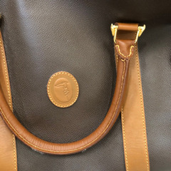 トラサルディ　ボストンバック　ショルダー付きの画像