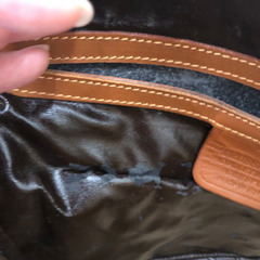 トラサルディ　ボストンバック　ショルダー付きの画像