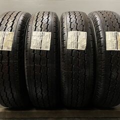 新品 2021年製 BS V600 195/80R15 107/105L LT 15インチ 夏タイヤ 4本 ハイエース キャラバン レジアスエース等　(VTN612)クレジットカード QRコード決済可能