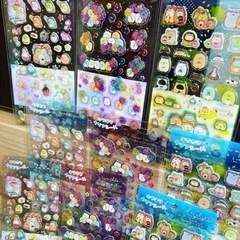 クリアきらきらシール