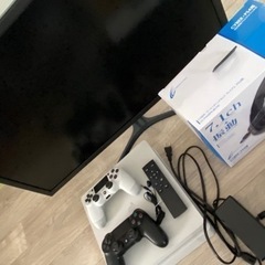 お話し中◎プレステ4 本体　モニター等　セットの画像