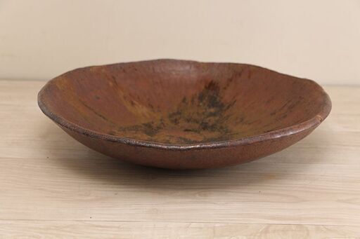 二代目 加藤春鼎　古瀬戸　皿 瀬戸焼 共箱 瀬戸 和食器 (R2149wY)