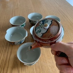 急須と湯呑のセット (6/29まで引取り可能)の画像
