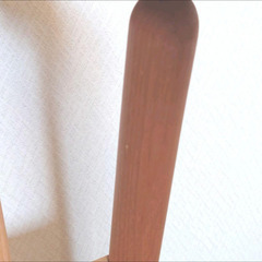 【未使用品】ナチュラル　キッズチェア　アルダー　無垢　北欧の画像
