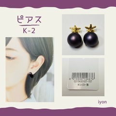 キャッチピアス　K-2   【おまとめ割対象品】