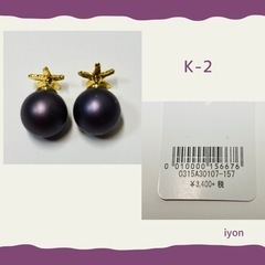 キャッチピアス　K-2   【おまとめ割対象品】の画像