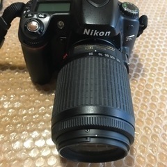 デジタル一眼レフカメラ　NIKOND80 200ズームの画像
