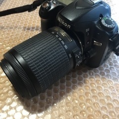 デジタル一眼レフカメラ　NIKOND80 200ズームの画像