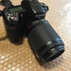 デジタル一眼レフカメラ　NIKOND80 200ズームの画像