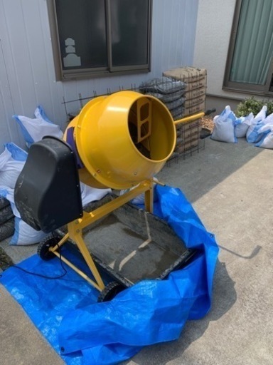 コンクリートミキサー　まぜ太郎　AMZー50Y おまけあり