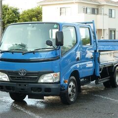 H22 ダイナ　2トン平ロング　Wキャブ　パワーゲート　車両総重...