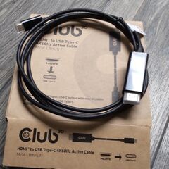 【最終値下げ】国内正規品 Club 3D HDMI Male オ...