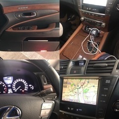 美車レクサス中期LS460スポーツSZセレクト内装SR高級20AW車検有の画像