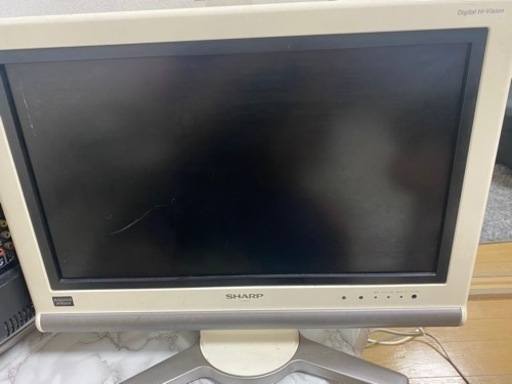 SHARP テレビ白色