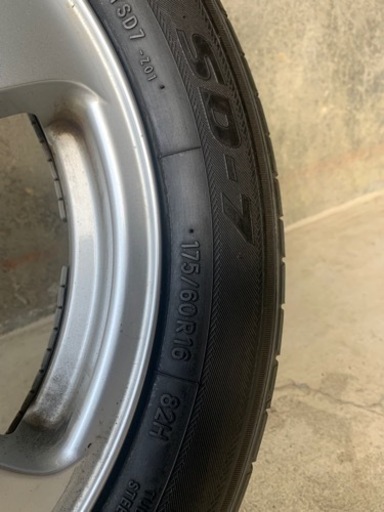 TOYO SD‐7 175/60/R16 8分目 iQ アクア ラクティス イグニス クロスビー等