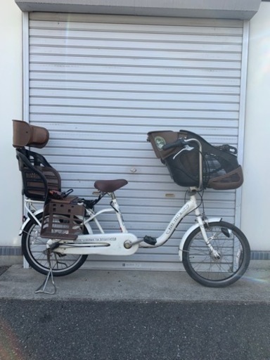 【商談中‼︎】20インチ　内装3段LEDオートライト子供乗せ自転車　防犯登録料込‼︎