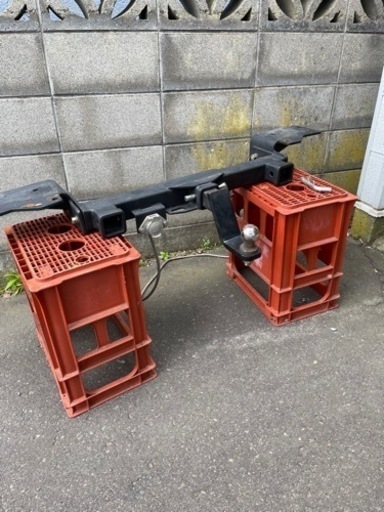 ランクル100用　ヒッチメンバー　ヒッチキャリア