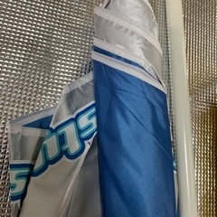⭐️折り畳みピクニックテーブルチェア +パラソル付き、キャンプの画像