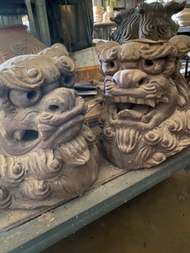 ちぶる　シーサー　ペア