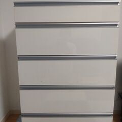 ５段タンス　チェスト（直接引き取りのみ）の画像
