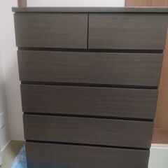 ニトリ　5段タンス　チェスト　ELEA3（直接引き取りのみ）の画像