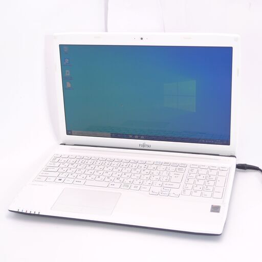 Wi-Fi有 15.6型 ノートPC 富士通 AH42/R 中古美品 第4世代 Pentium 4GB 1TB DVDRW 無線 Bluetooth カメラ Windows10 Office済