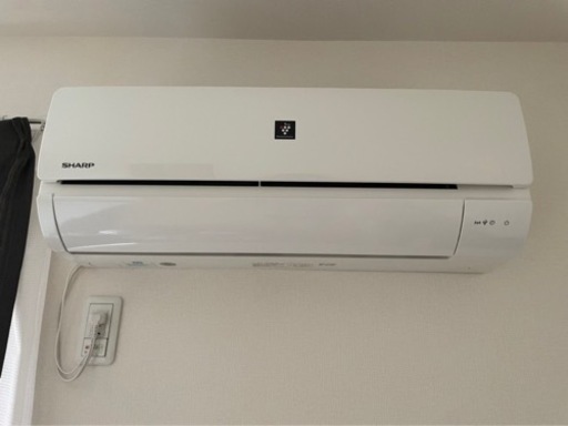 【商談中】【取り外しできる方限定】シャープ（6畳）エアコン＆室外機