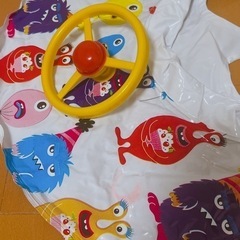キッズ　ベビー浮き輪　モンスター柄　新幹線　アームリング　セットの画像