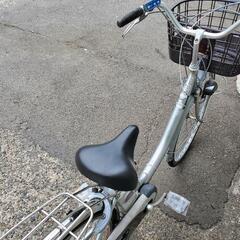 電動アシスト自転車☆26インチ☆ナショナル製☆リチウムイオンバッテリー搭載☆前後タイヤ良好の画像